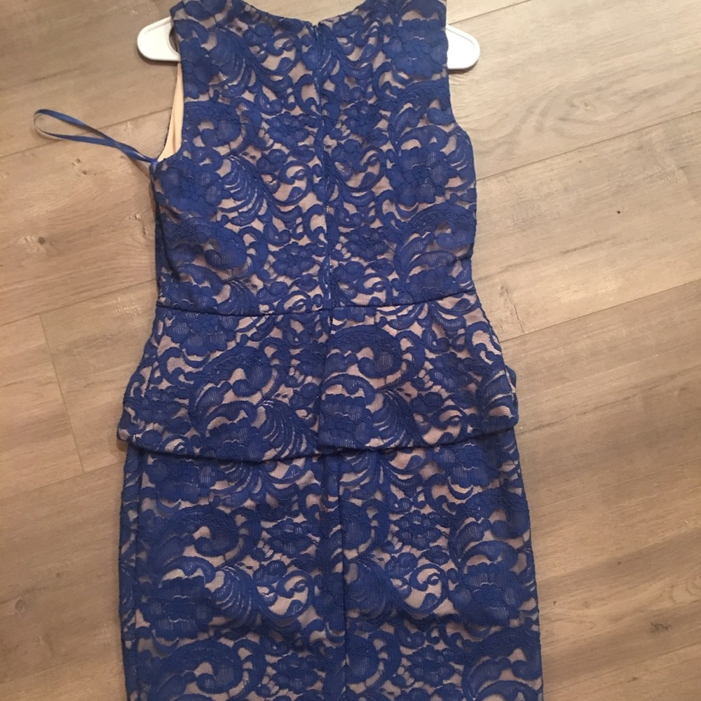 Peplum Cache dress